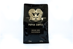 <b>Papua Mediterranean Coffee-Med/Dark (12oz)</b>